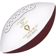 Wedding Groomsmen Proposal Gifts Football Souvenirs Bulk Will You Be My Groomsman Keepsakes Football Lover Gifts for Best Men Groomsmen Team Favor Set