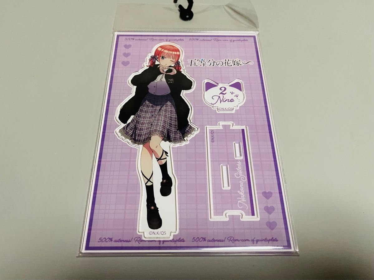 Π 【未使用】アクリルスタンド 中野二乃 パーカー UGCコラボ Amazon.co.jp: 五等分の花嫁 中野ニ乃 ドンキ アパレルコラボ