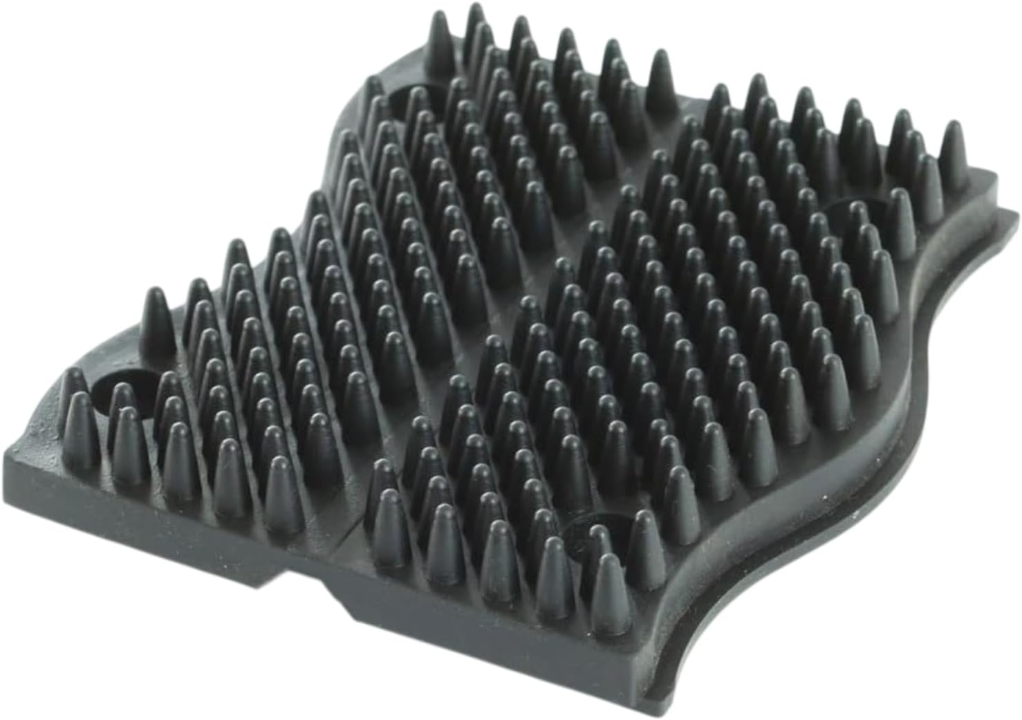 The Original ScratchnAll Animal Scratcher Pad, Flexible Acupressure Nubs & Interlocking Design, Very Durable & All-Weather, Great for Domestic, Barnyard and Zoo Animals - USA Made, Black