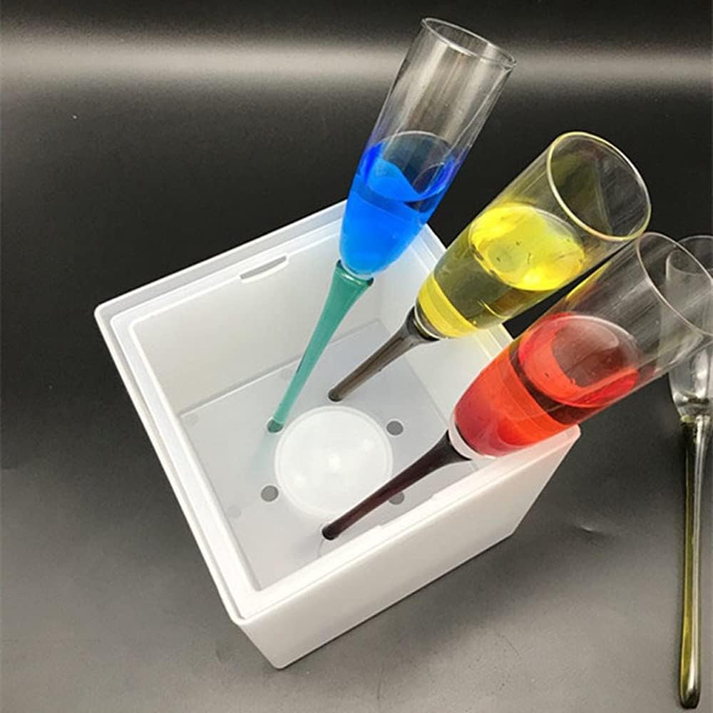 LED Double-layer Square Ice Bucket Bar Wine Trough Water Entertainment Stand Holder Outdoor and image 3