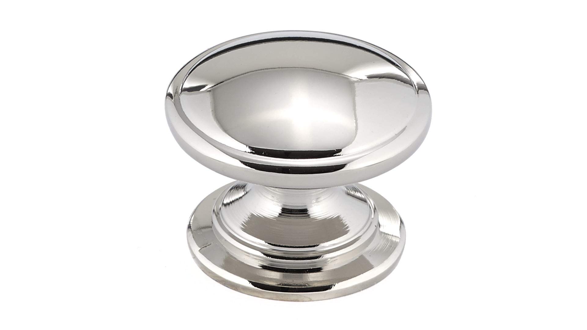 Pomo de níquel pulido Richelieu Hardware BP80980180, herraje redondo para cajón