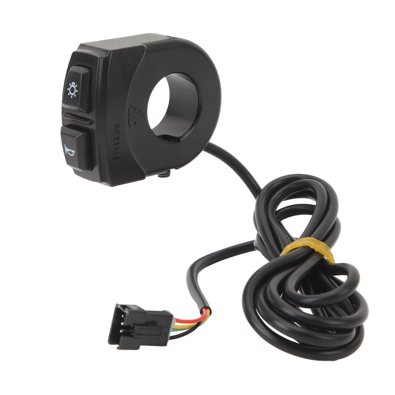 VGEBY Interruttore della Luce per Bici Elettrica, DK21 1S Interruttore della Luce del Clacson per Bici Elettrica IPX4 Lampada Ebike Impermeabile e Interruttore del Clacson Accessori