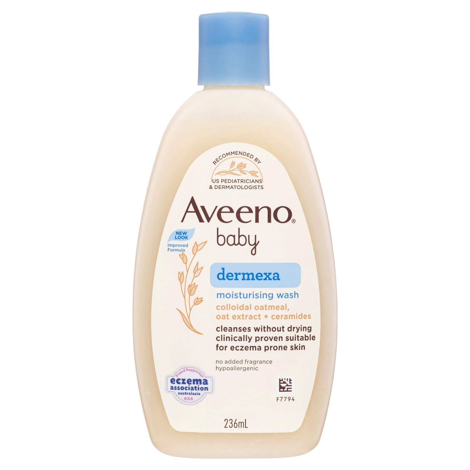 Aveeno Baby dermexa Moisturising Wash with Natural Oatmeal and Provitamin B5, Fragrance-Free, Hypoallergenic, 236 ml-image-37