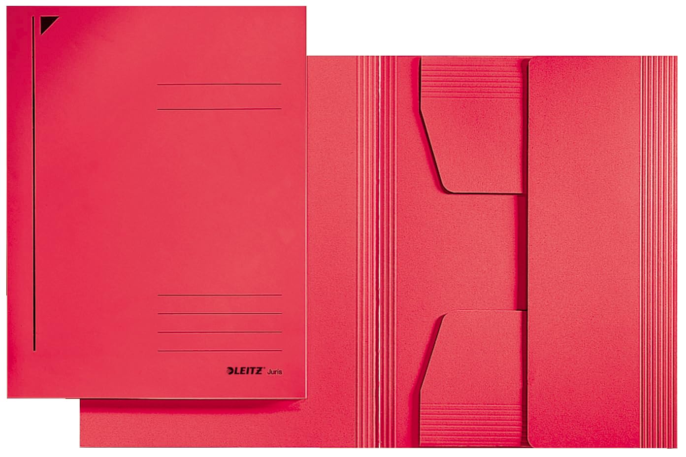 Leitz 39240099 Lot de 25 chemises A4 à 3 rabats Idéal pour le transport de documents Capacité env. 250 feuilles Couleurs assorties