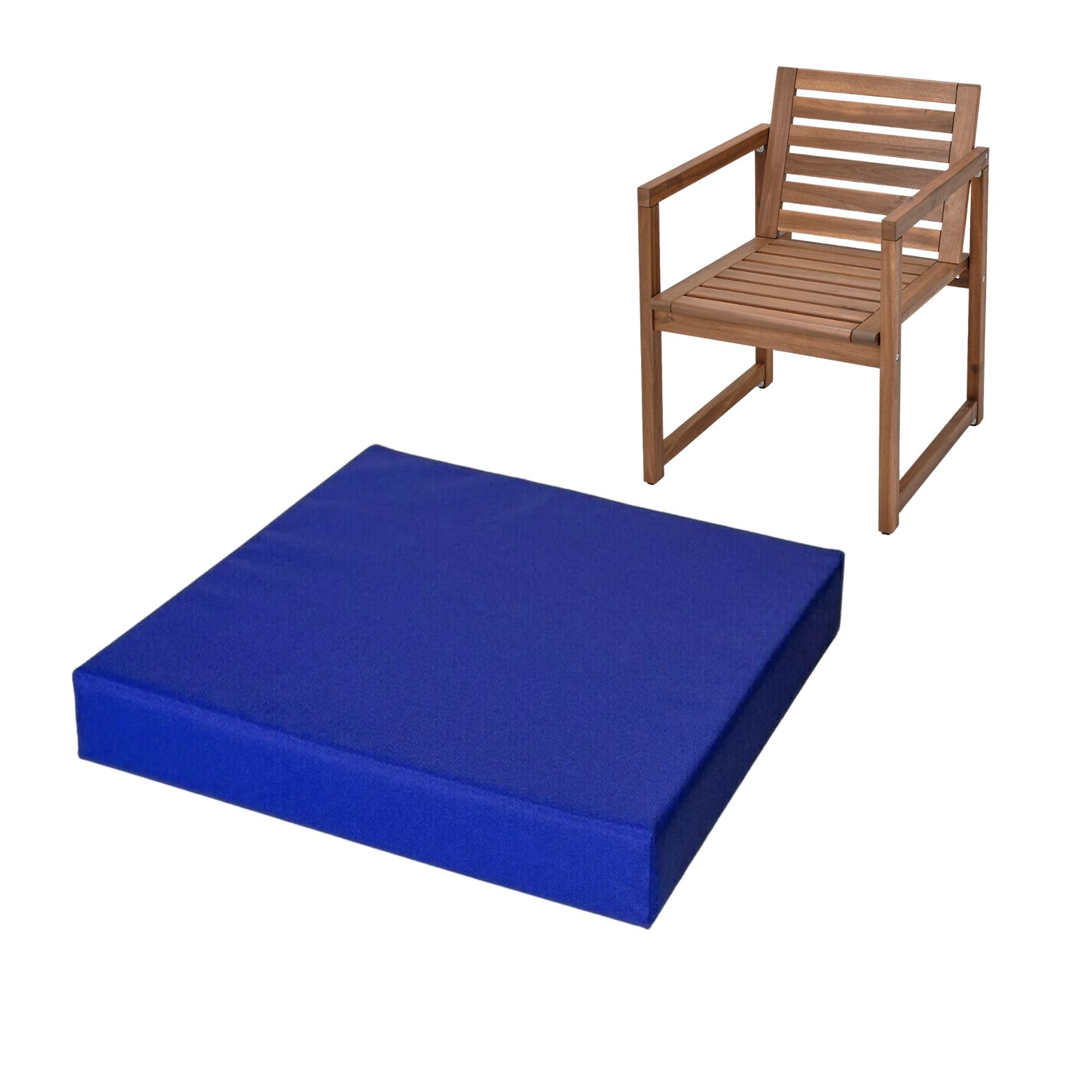 Siège imperméable en mousse contre les assises dures de cuisine et de terrasse 61x61