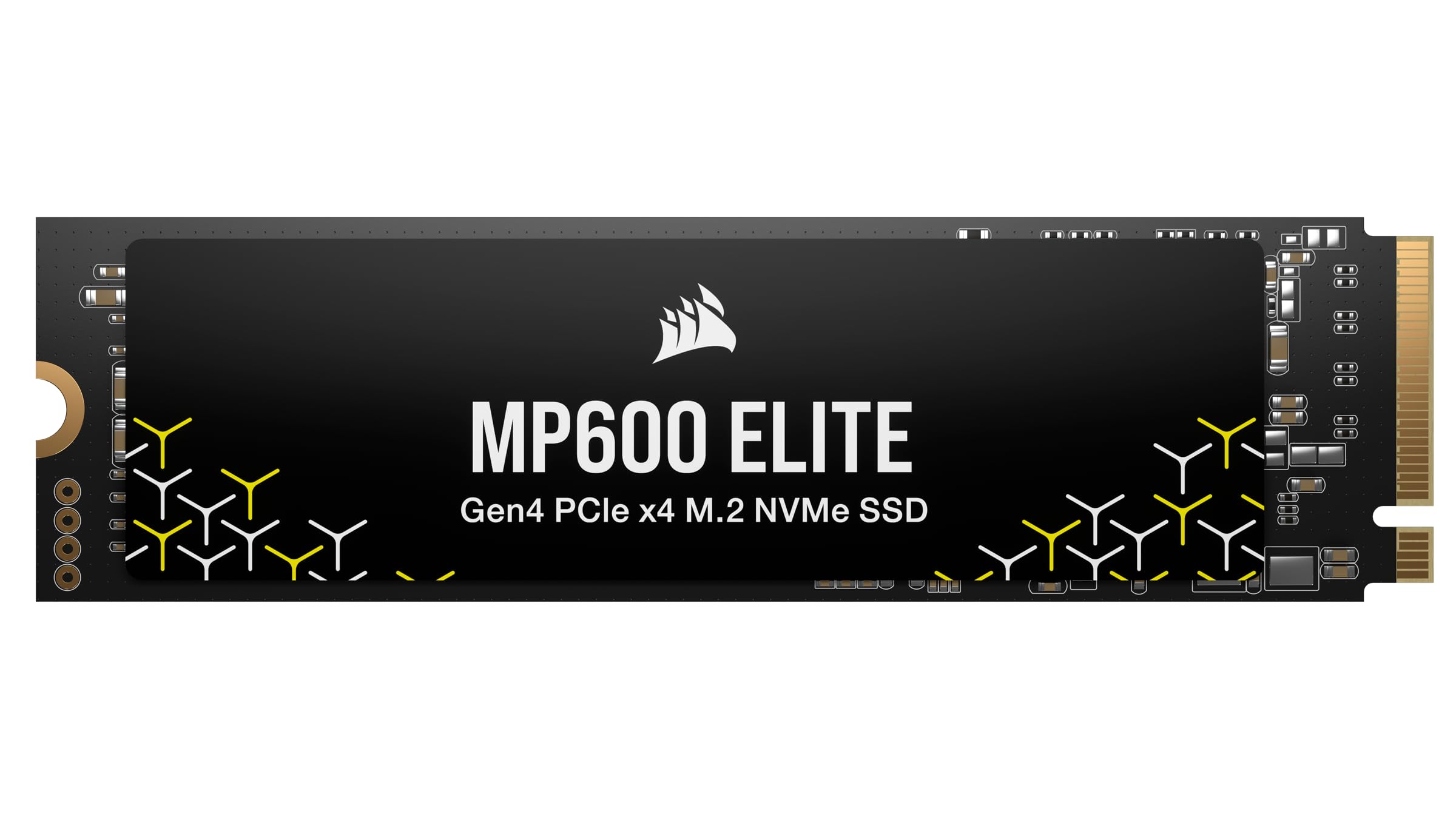 Corsair MP600 ELITE 2TB M.2 PCIe Gen4 x4 SSD NVMe - M.2 2280 - Fino a 7.000MB/sec in Lettura Sequenziale - NAND 3D TLC ad Alta Densità - Nero
