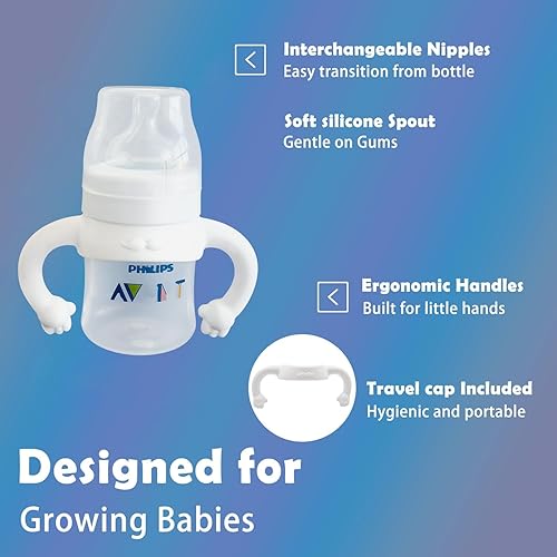 Miniatura 9 de Paquete de 4 soportes de silicona para biberones compatibles con botellas Lansinoh, botellas estrechas de Dr. Brown, NUK, Pigeon y otras marcas,