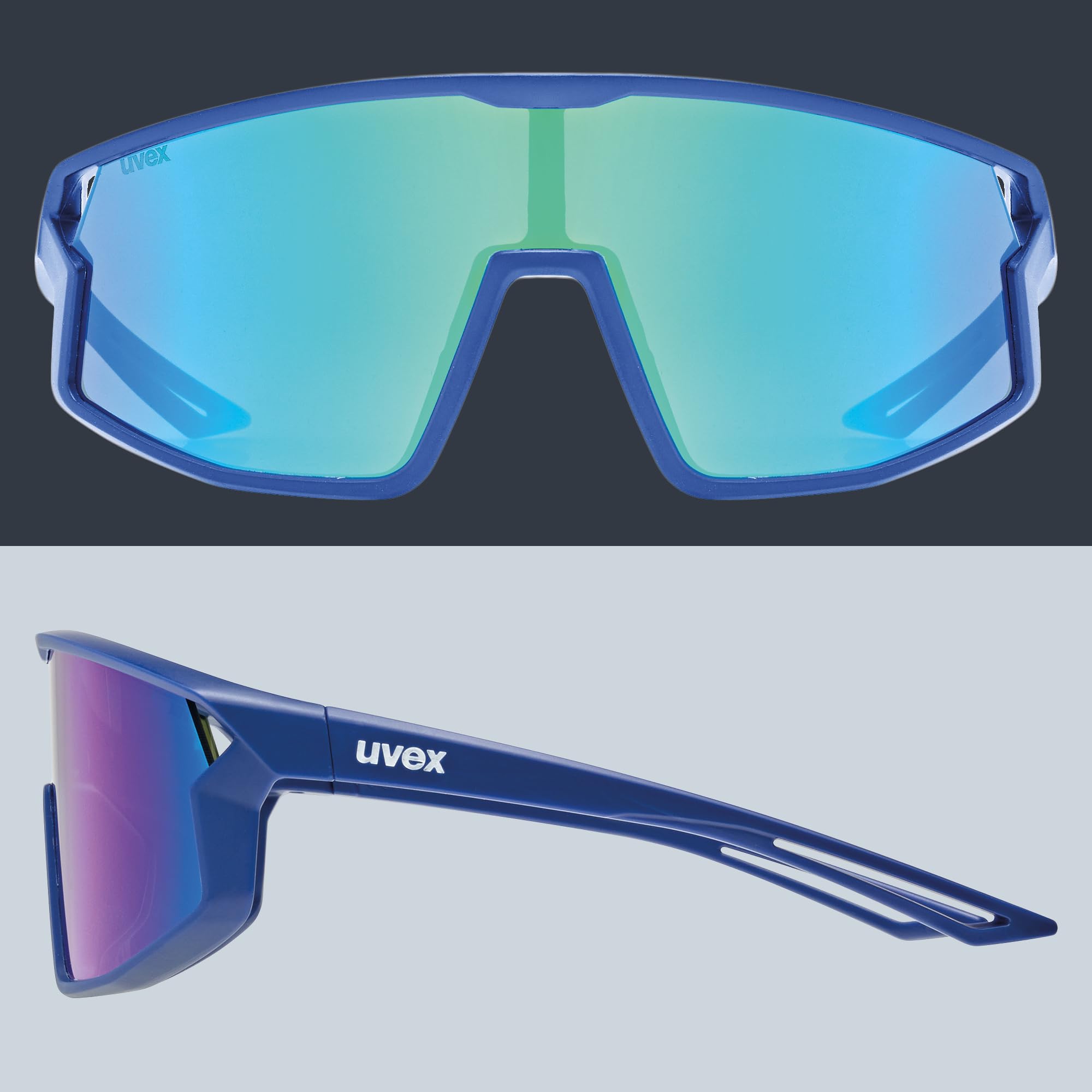 uvex skyryse jr. - Sportbrille für Kinder - 100% UVA-, B, C Schutz - beschlagfrei