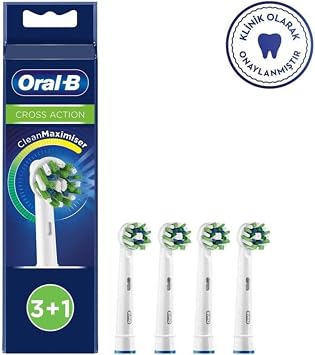 Oral-B Cross Action 3+1 Cleanmaximizer Teknolojili Yedek F r a Ba l