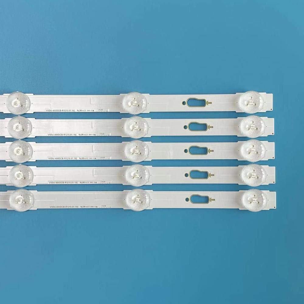 Striscia di retroilluminazione a LED Adatta for Samsung UE40JU6510U UE40JU6445K UE40JU6510U UE40JU6740U UE40JU7090T UE40JU7005T UE40KU6300U UE40KU6100W