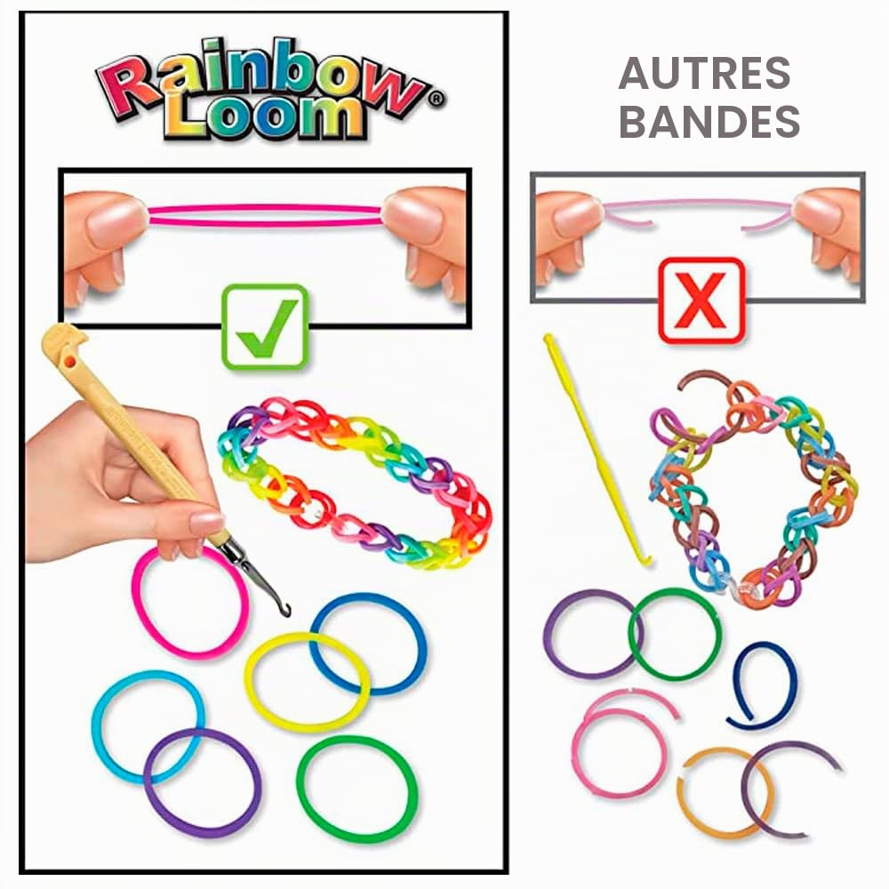 SET CREACION RAINBOW LOOM