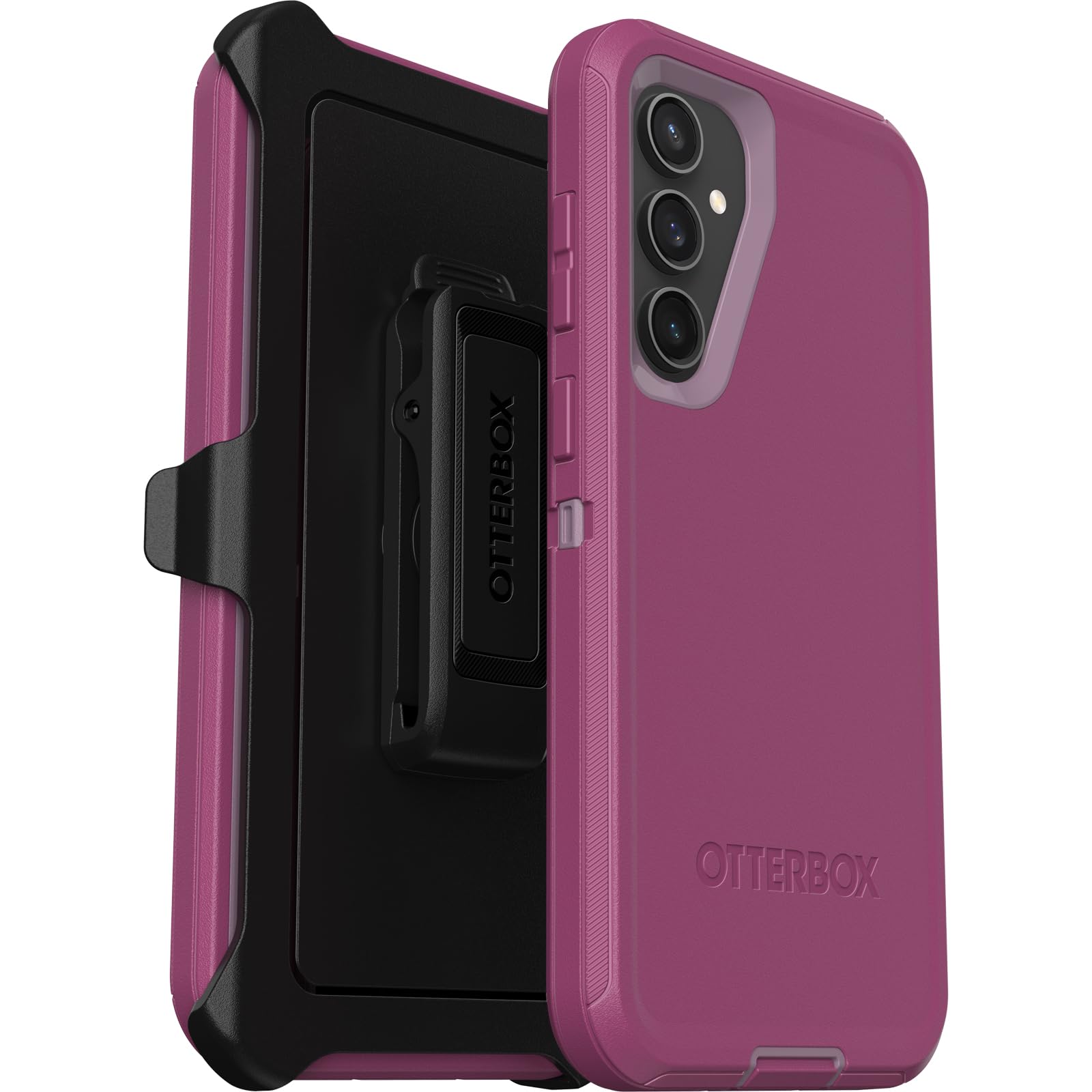 Coque rigide Galaxy S23 FE durable Defender OtterBox rose etui - 8