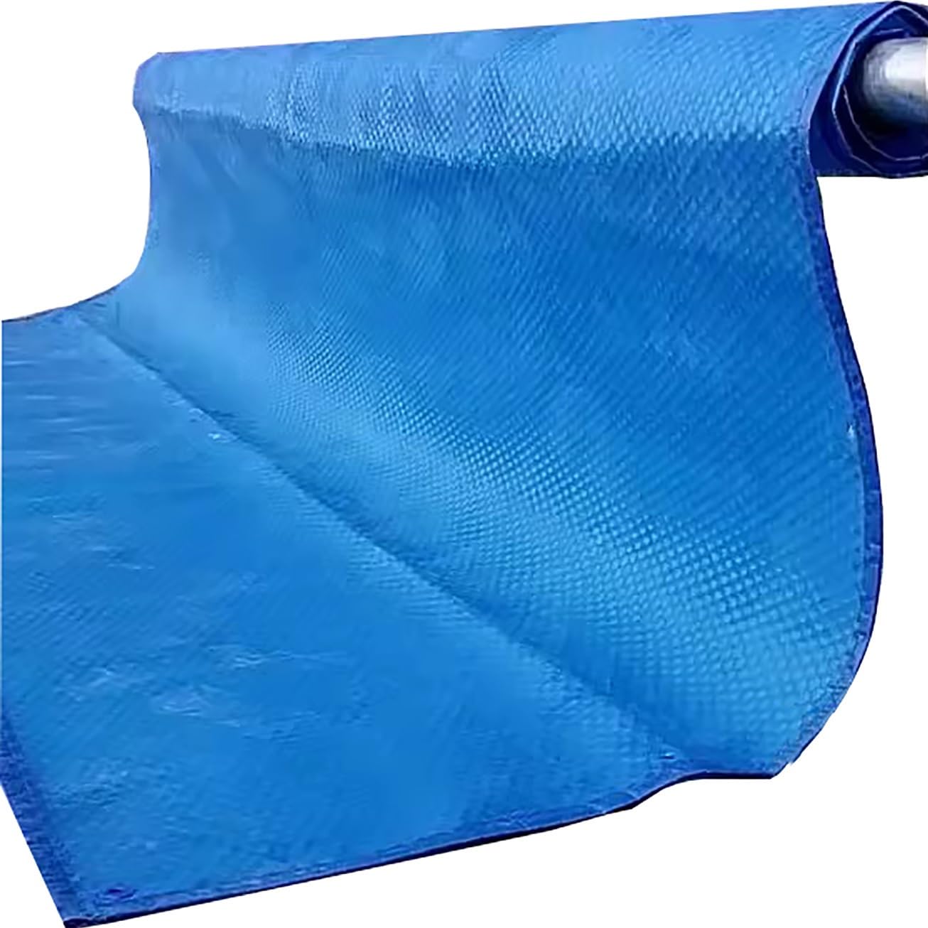 JYHHCYS cobertor Piscina Cubierta Solar para Piscinas Elevadas Manta Térmica para Piscinas Enterradas Cubiertas De Burbuja Antipolvo Rectángulo Recortable Cubierta Aislante(2x2m(6.6x6.6ft))
