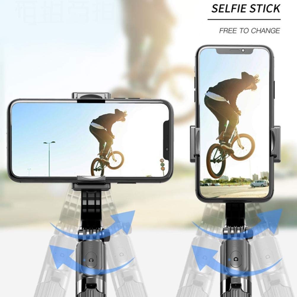 Gimbal palmare per Cellulare, Stabilizzatore per Telefono stabilizzatore, Giroscopio per riprese Video Gimbal Selfie palmare Anti-Shake, Gimbal Video Smooth per iPhone/Android, Tracciamento