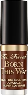 Too Faced Born This Way Super Coverage Multi-Use Concealer | Full Coverage, Non-Comedogenic, Oil Free + Long Lasting Concealer | Hyaluronic Acid, Coconut Water + Alpine Rose