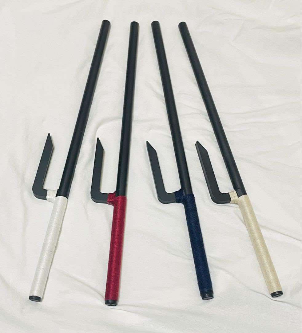 鉄製十手 40cm 乳白 鉄製十手 40cm 乳白 武具