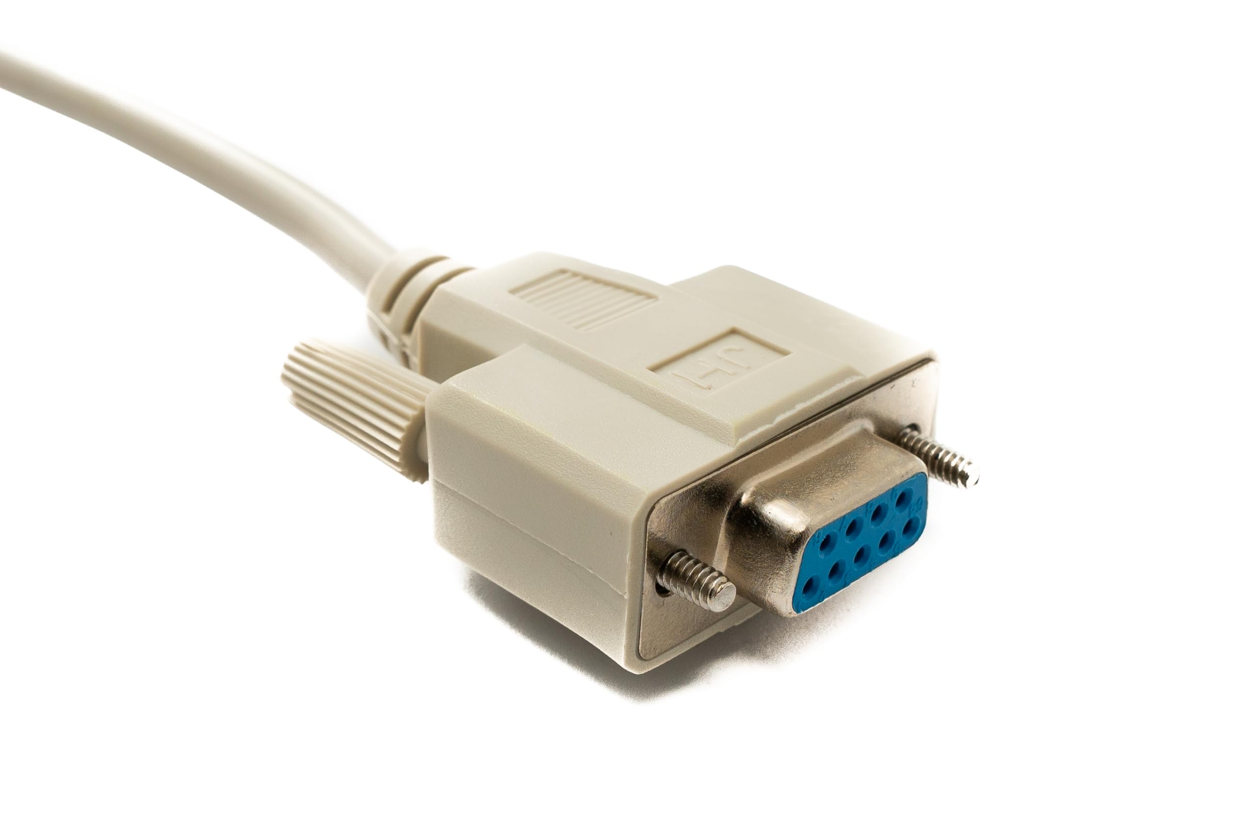 System-S Cavo D Sub 5 m 9 pin femmina a femmina RS232 DB9 adattatore grigio