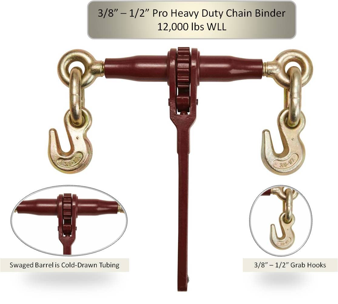 Heavy Duty Load Binders - 12,000 Lb Capacity -2