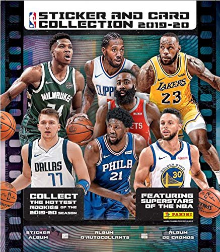 2019/20 Panini NBA Basketball Sticker Collection Album (includes 10 free starter stickers)