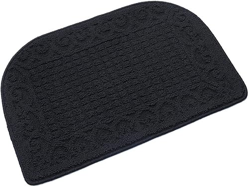 Vista 23 de Las alfombras de cocina antifatiga están hechas de 100 % polipropileno, semiredondas están especializadas en antideslizantes y lavables a máquina