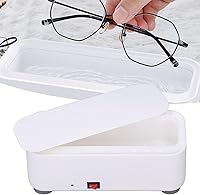 Vista 6 de Limpiador de joyas para todas las joyas, máquina ultrasónica portátil y de bajo ruido de 45 KHz para joyas, anillos, aretes, collares, plata