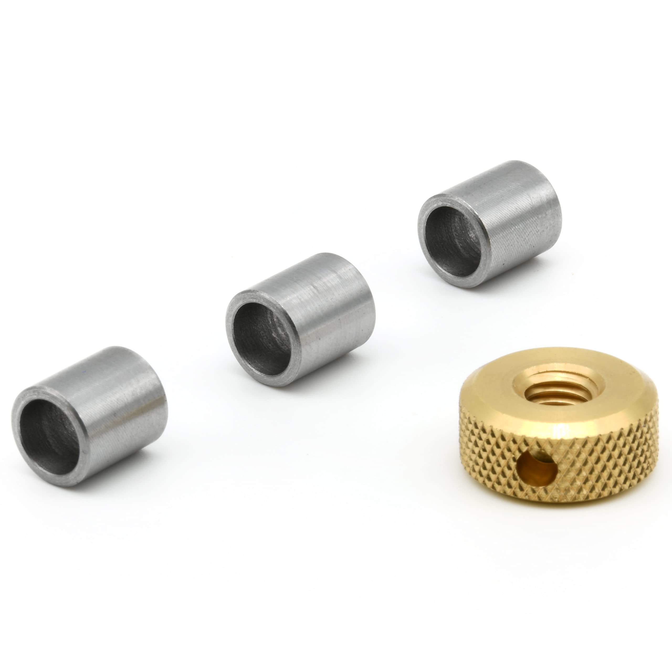 Rotur Spacers & Brass Nut Set - Pen Mandrel Spares