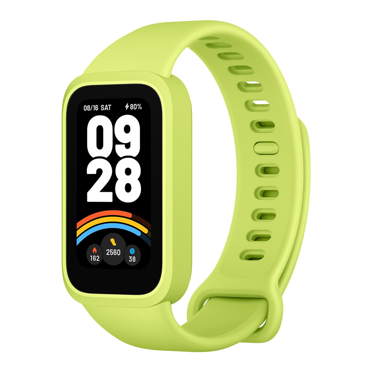 XIAOMI Smart Band 9 Active, smart watch, Schermo TFT 37mm, Monitoraggio Salute: SpO2, Frequenza Cardiaca, Sonno e Stress, 50 modalità sportive, Resistenza Acqua 5 ATM, Durata Batteria 18 giorni, Verde