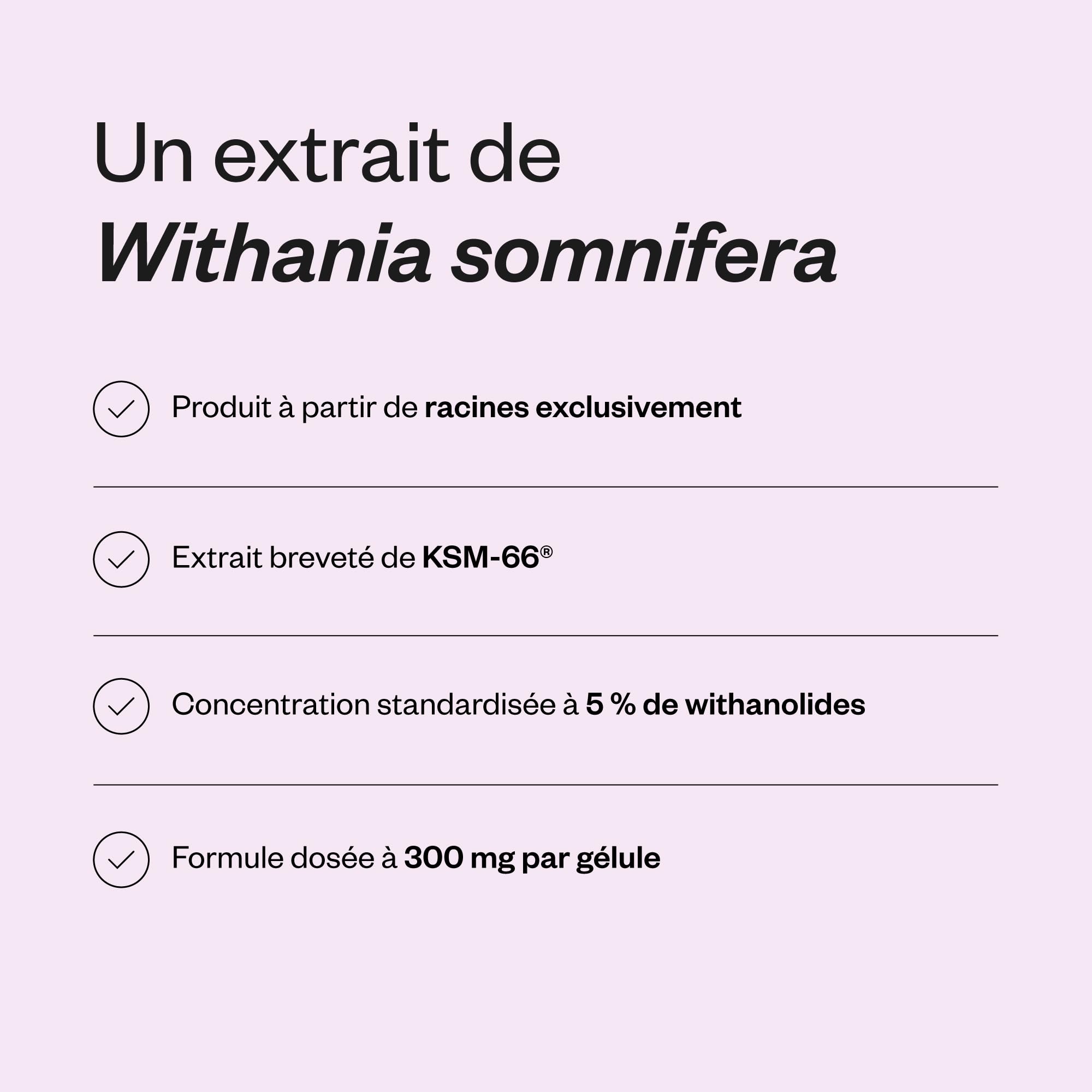 Super Ashwagandha - KSM-66® - Relaxation & Anti-Stress Naturel -SuperSmart | Favorise l'Endurance et la Récupération Musculaire - Extrait de Withania Somnifera (5%) - Vegan