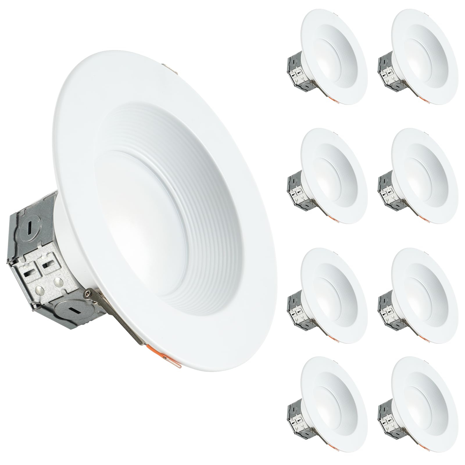 Photo 1 of ZYC Retrofit Recessed Lighting 6 Inch - 8 Pack