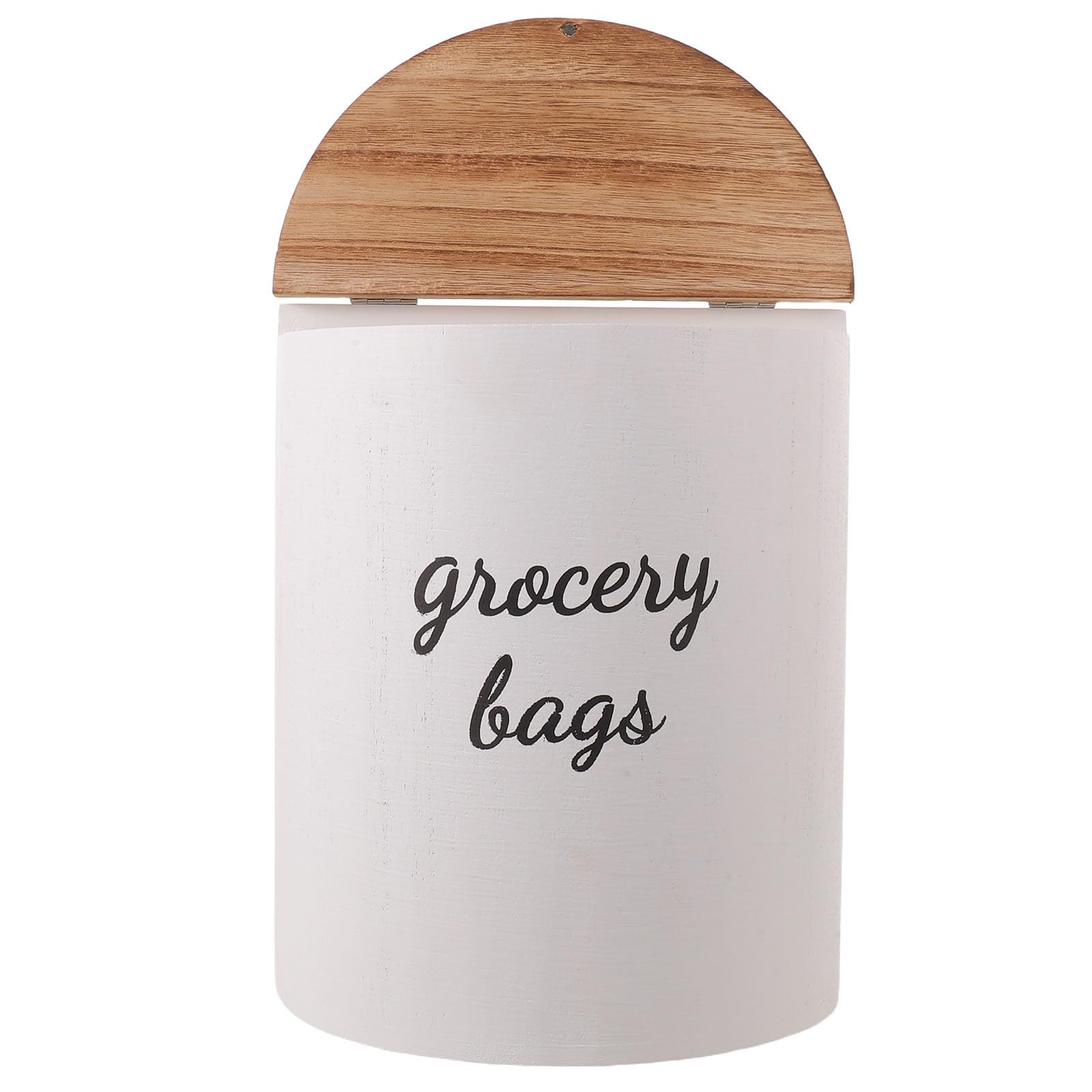 Boîte de rangement murale bois pour sacs poubelle ABOOFAN pour cuisine