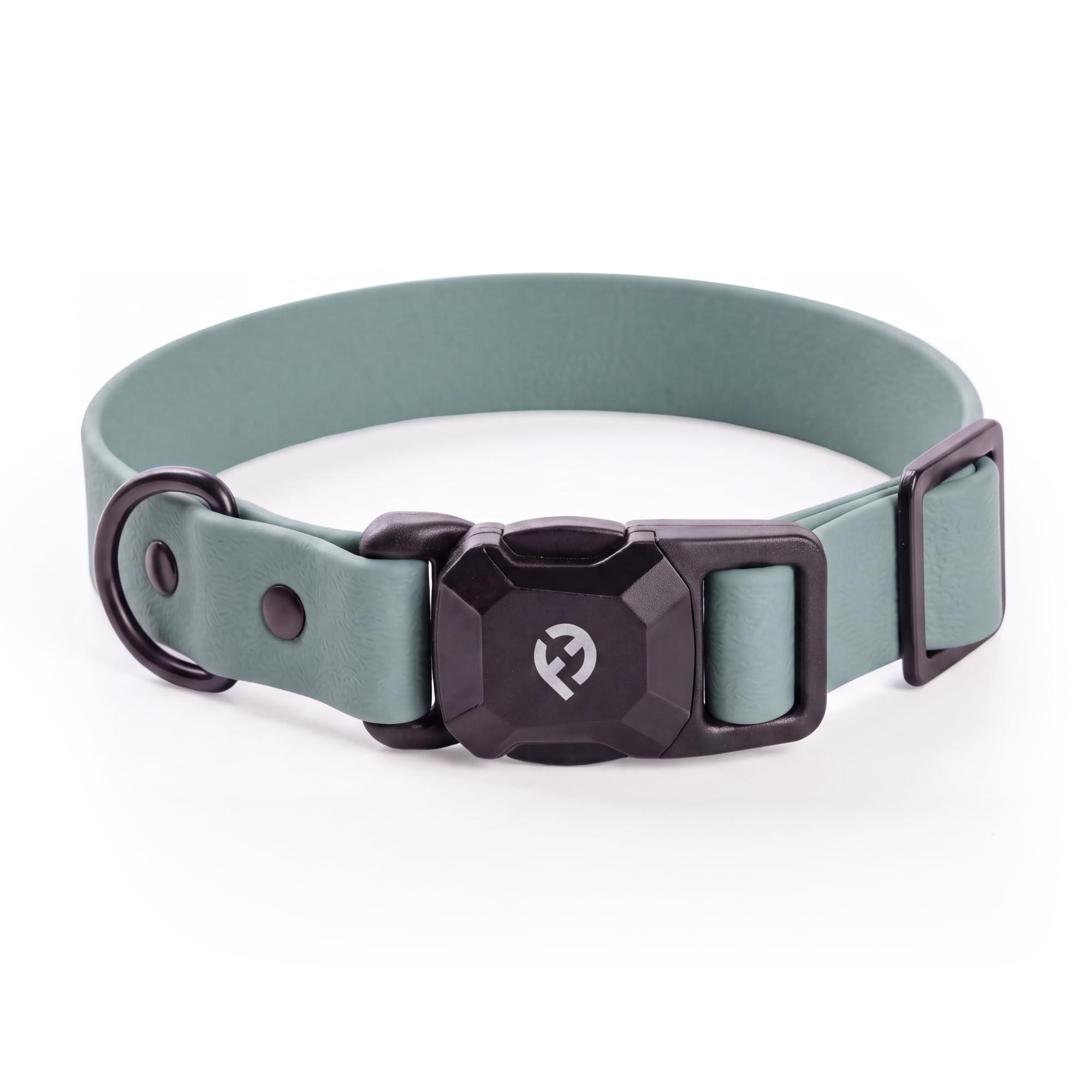 Fei and Eve VERO Dog Collar Glacier Green