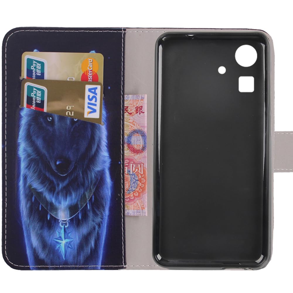 Lupo Stand Portafoglio TPU Silicone in Pelle Cellulare Caso per Cubot