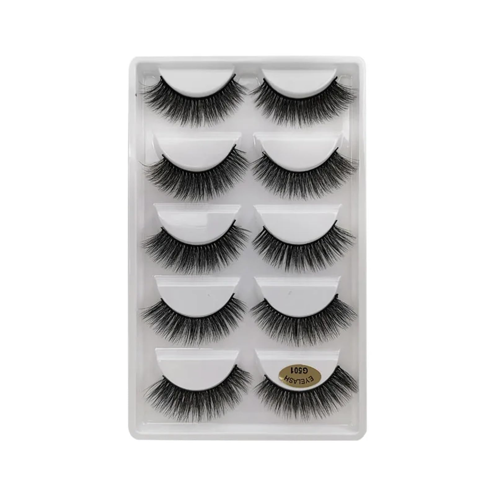 UAMOU Bulk 2 50 100 Boxes Eyelashes Faux Cils 3D Mink Lashes Natural Volume Eyelash Extension False Lashes