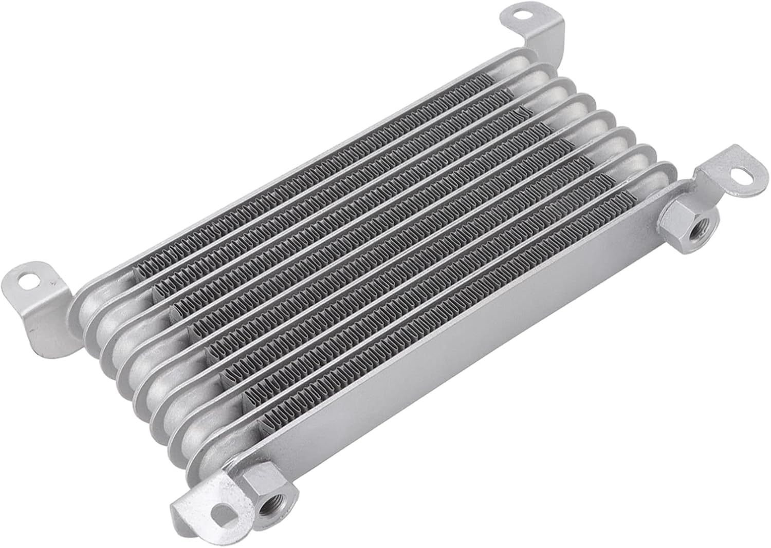 Engine Oil Cooler for Motorcycle Dirt Bike ATV 50CC - 250CC, Aluminum Oil Cooling Radiator, 8 - Layer Transmission Oil Cooler with High Strength, Direct Replacement for Old or Dama