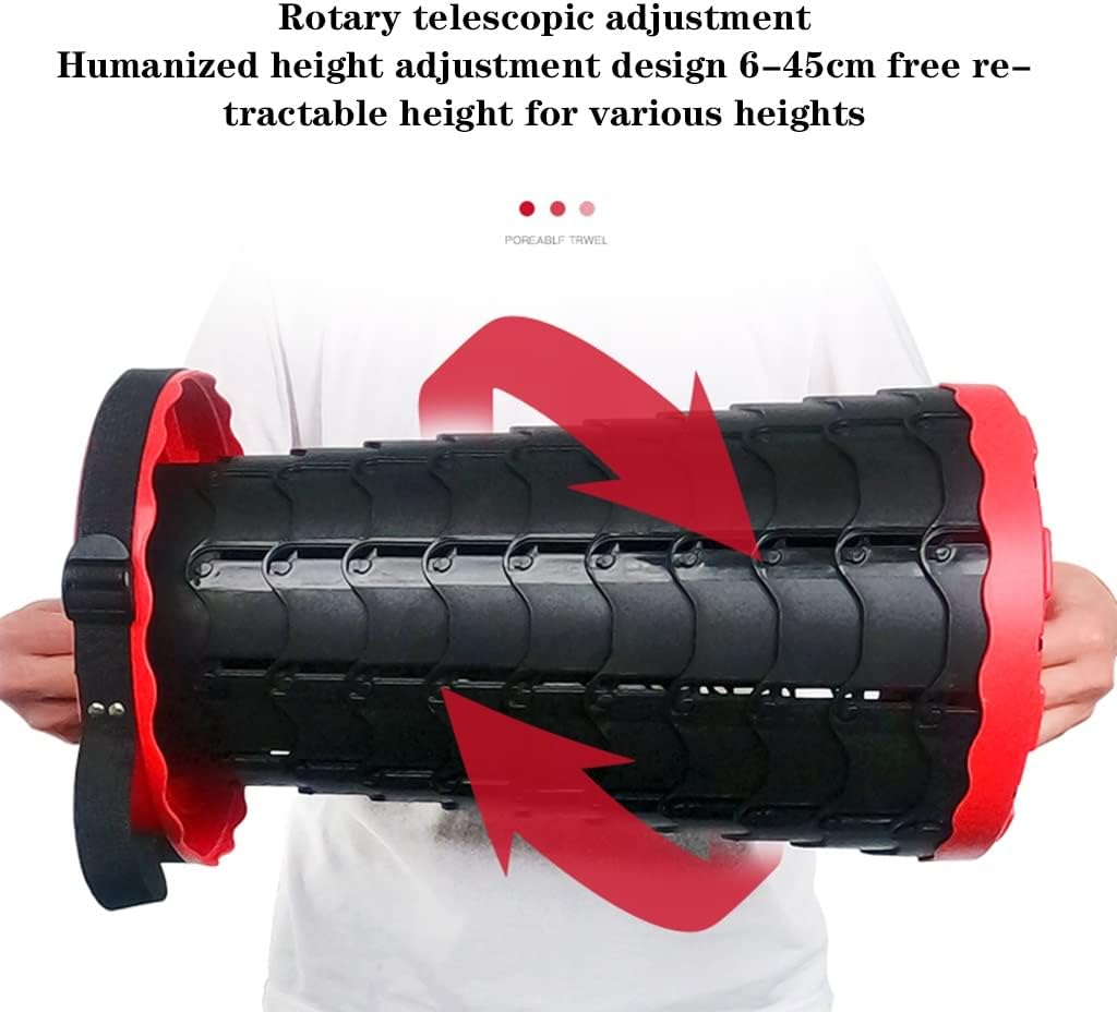 Stools Outdoor Adjustable Folding Stool, Camping Retractable Stool, Travel Plastic Stool, Easy to Carry, Suitable for Camping, Fishing, Travel