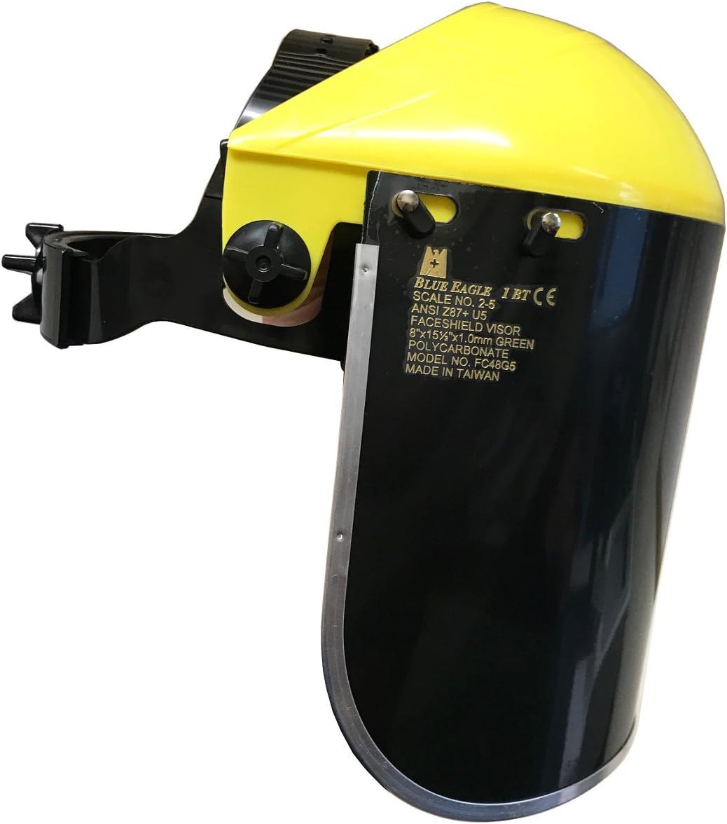 Shade 5 Full Face Safety Shield Burning and Welding Face Protection