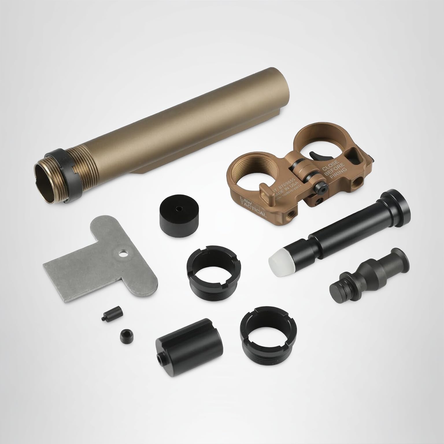 Amazon.co.jp: BJ Tac Law Tactical Type Folding Stock Adapter GEN3