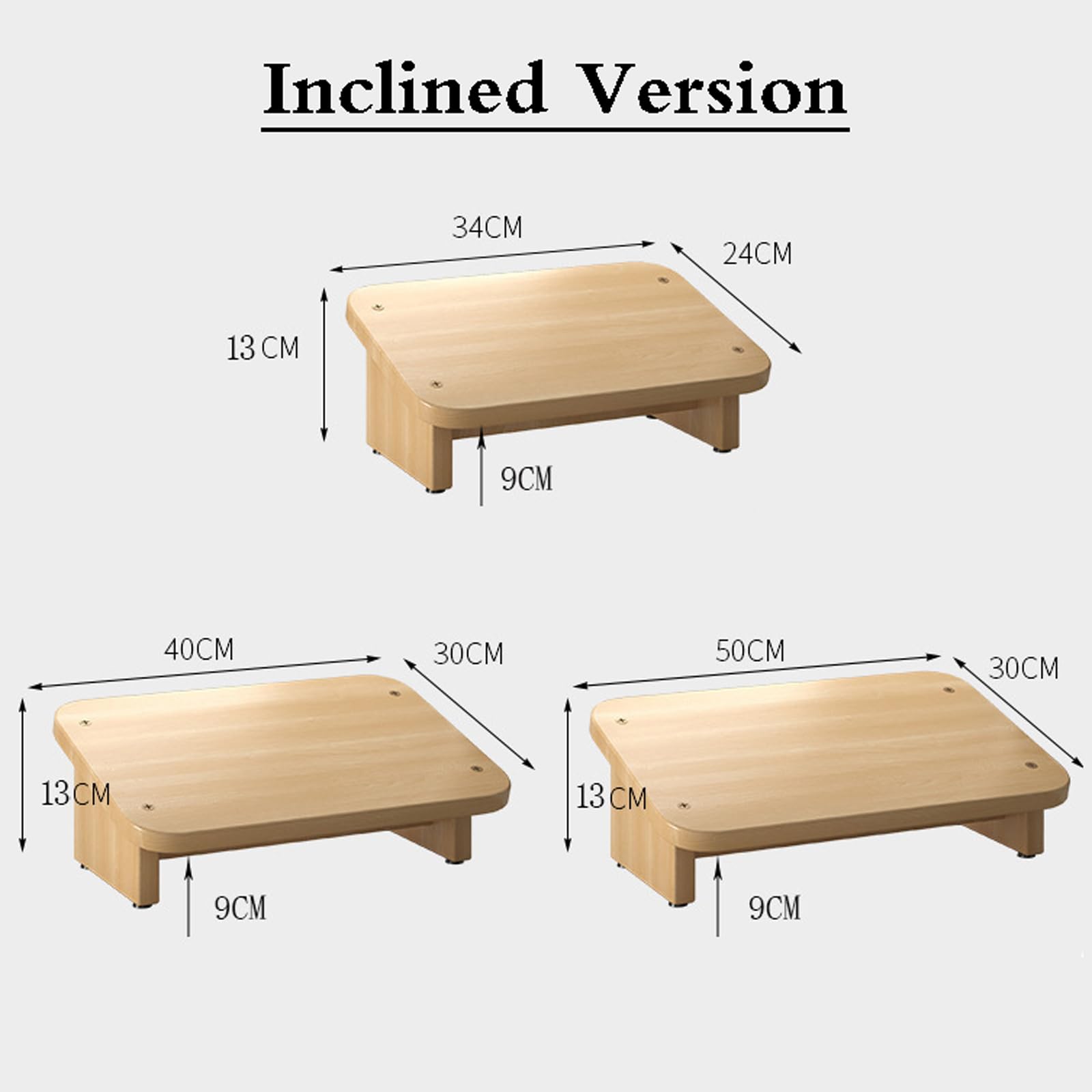 Poggiapiedi Scrivania,Poggiapiedi sotto La Scrivania,Poggiapiedi da Scrivania Legno,Poggiapiedi Basso sotto La Scrivania,Poggiapiedi Ergonomico,Poggiapiedi Inclinato,per Domestico