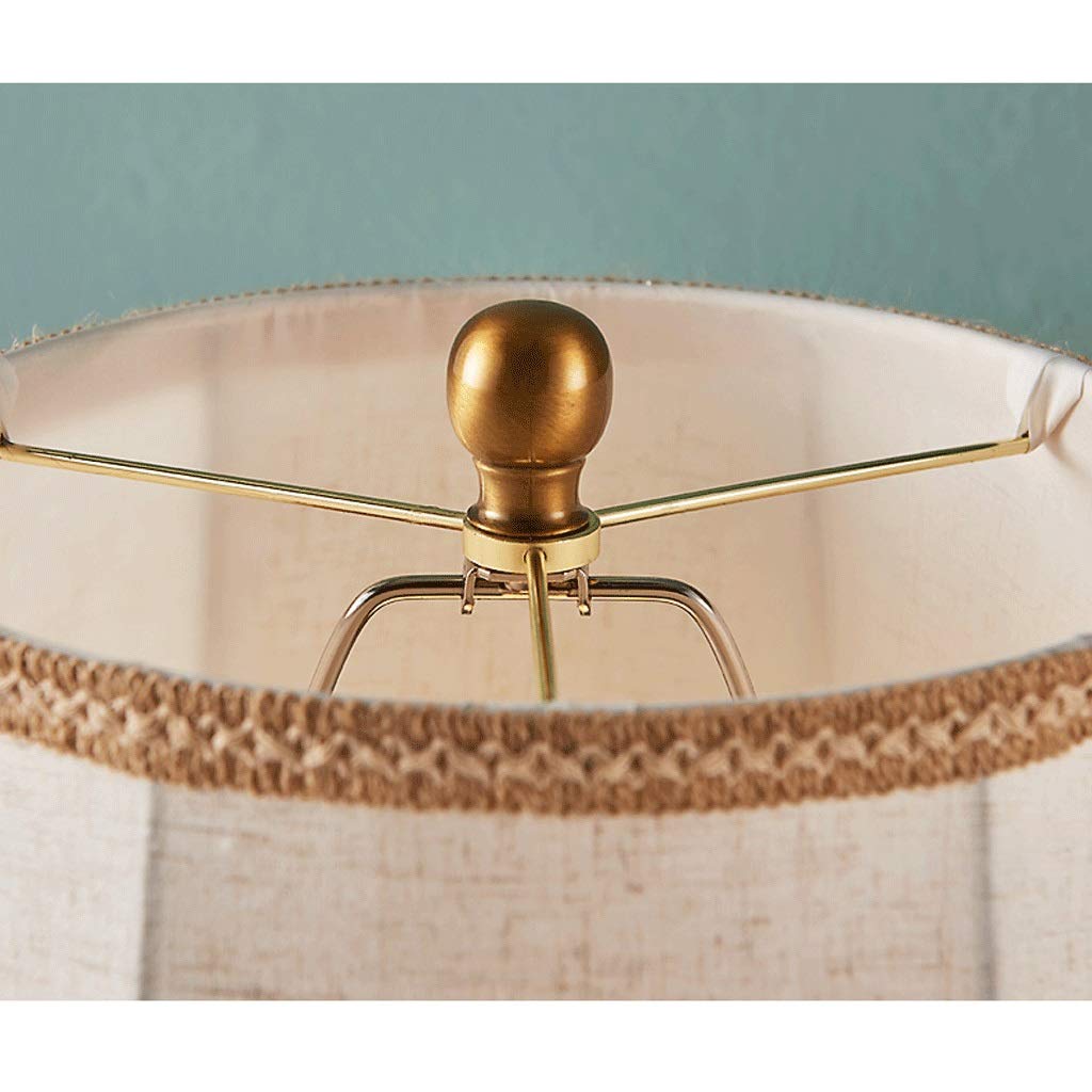 Lampa Stołowa Amerykańska Stolik Sypialnia Nocna Styl Europejski Salon Ciepły Romantyczny Gabinet Ślubny Model Jingdezhen Ceramic,Button