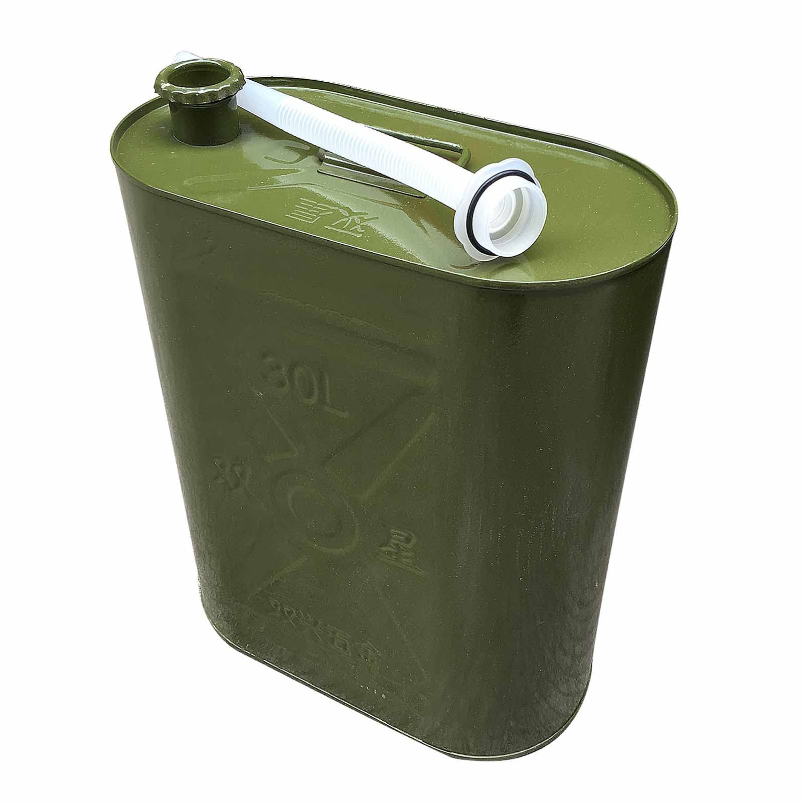 Jerrycan 20L Métal WUTONG Évitez la Panne Sèche avec ce Réservoir de Carburant Sécurisé