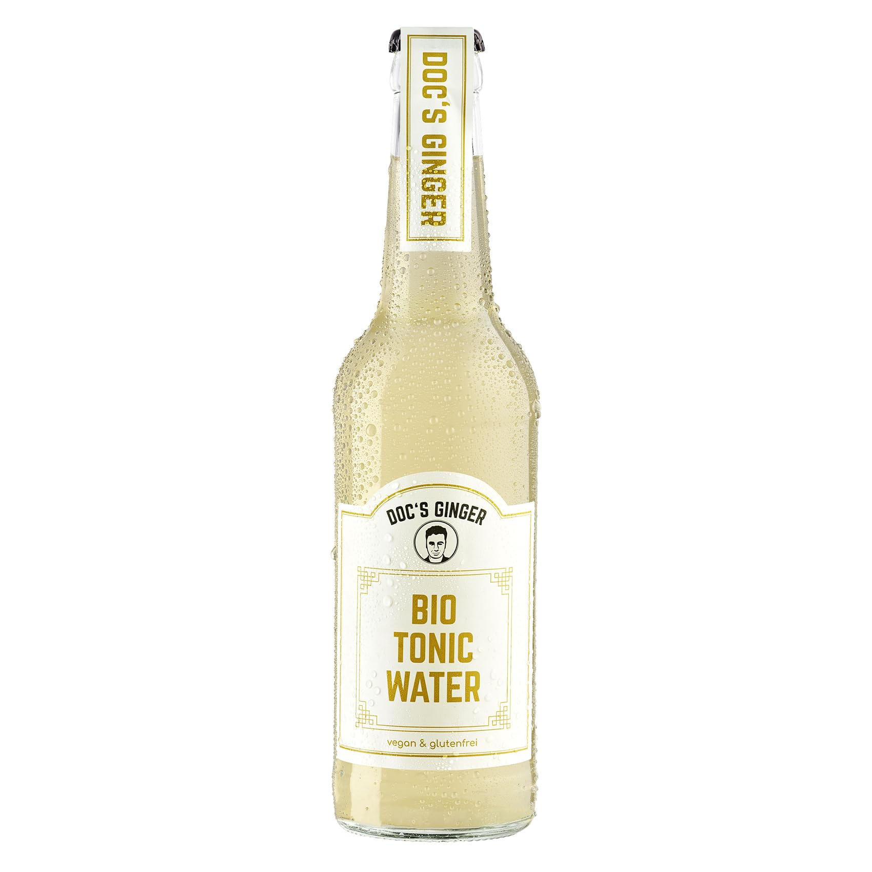 Doc’s Ginger Premium Bio Tonic Water | mit Ingwer, natürlicher Chinarinde & frischen Zitrusakzenten | vegan & glutenfrei | 12 x 330ml