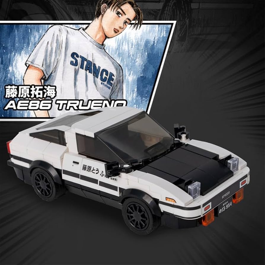 ミニッツレーサー　イニシャルD　藤原拓　AE86　TRUENO　readyset ミニッツレーサー イニシャルD 藤原拓 AE86 TRUENO readyset