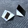 Right Angled Triangular Prism, N-BK7 (K9) Optical Components Glass for Precision Instruments Excellent, Physics, Light Refraction & Wavelength Experiments