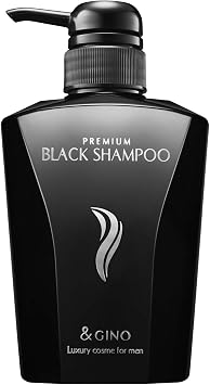 &Gino Scalp Care, Premium Black Shampoo, 13.5 fl oz 400 ml