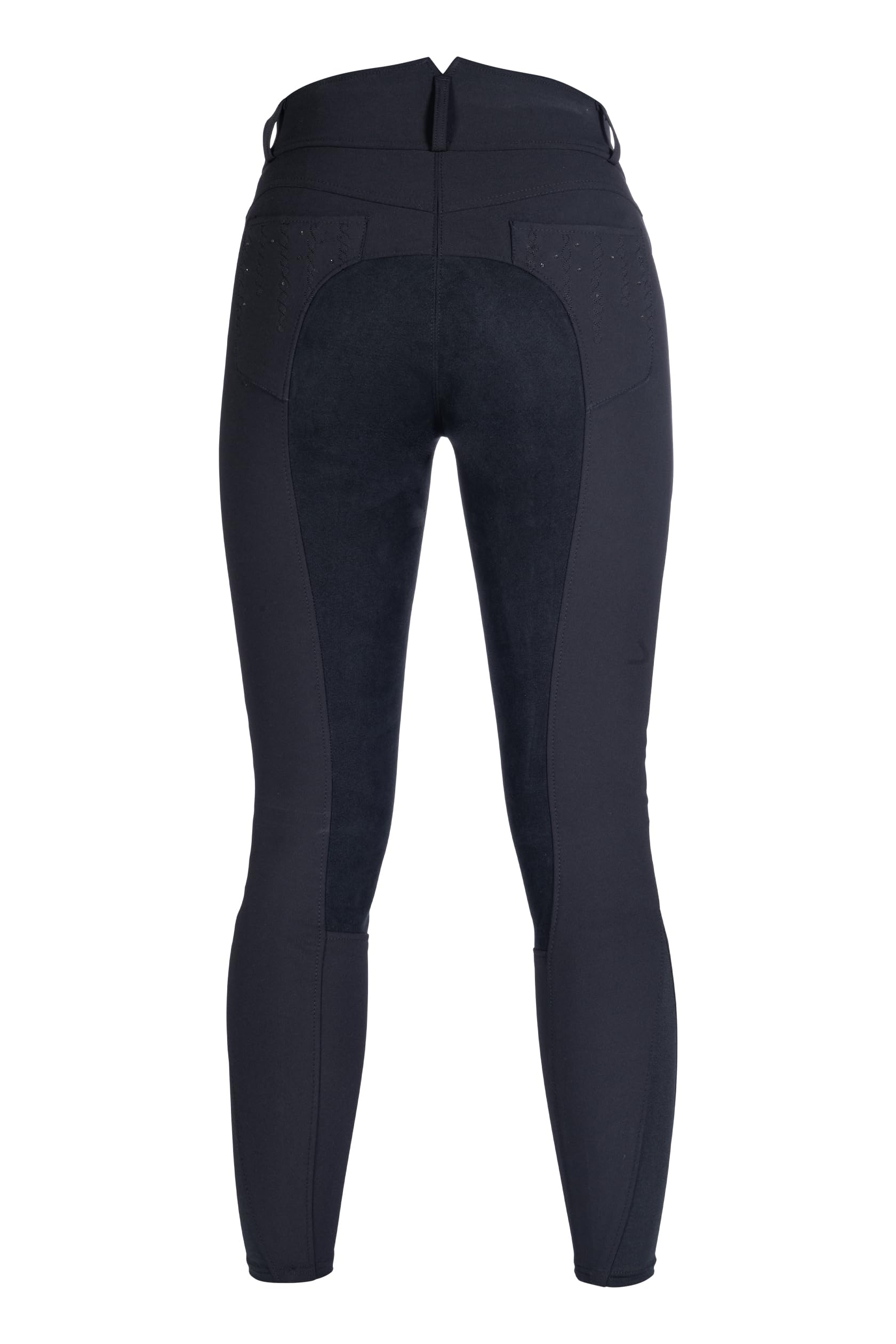 HKM Reithose Savona Schwarz, Reitbekleidung, mit Strassstein-Details und Alos-Vollbesatz