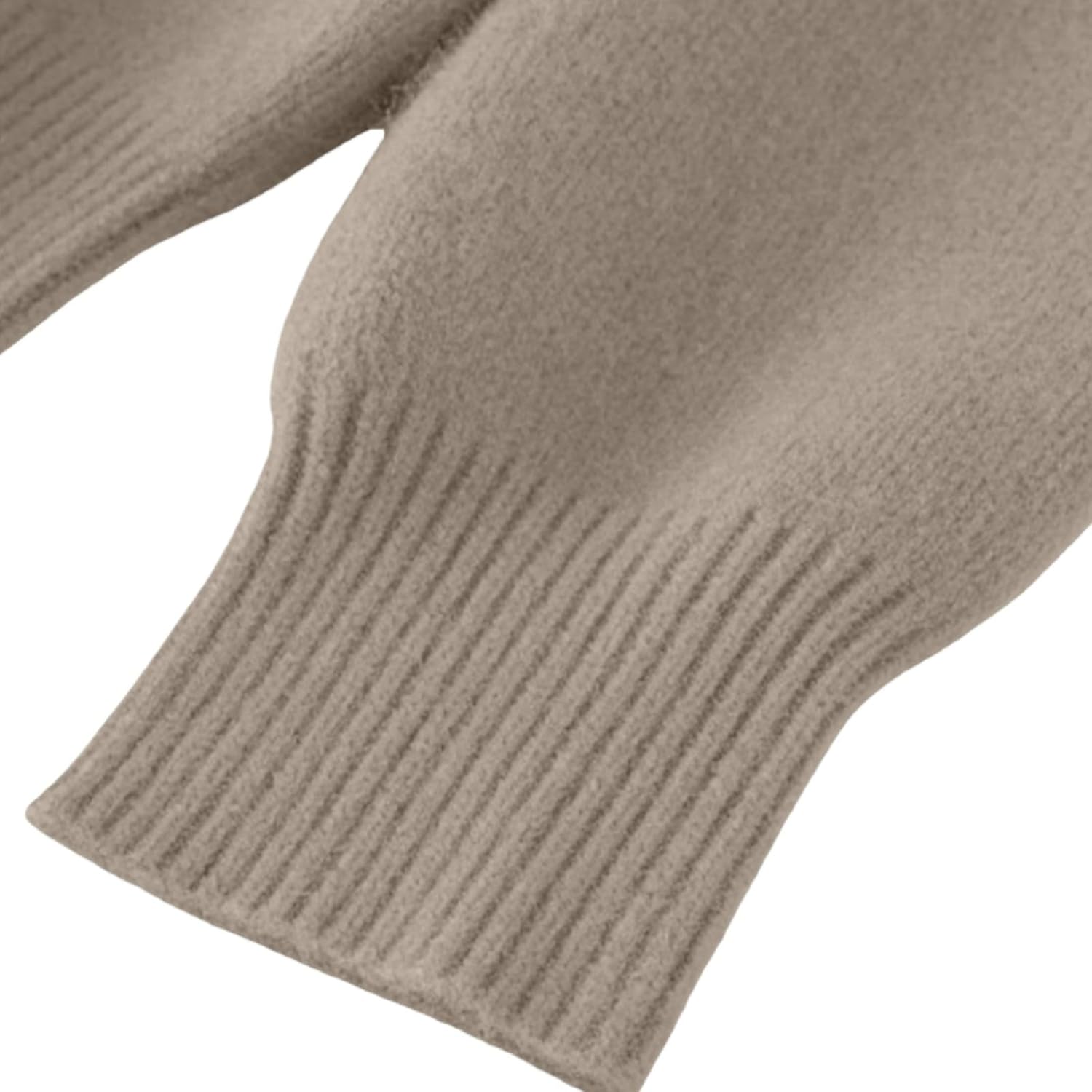 Cashmere Sweaters for Women Cozy Turtleneck Mock Tops Fall Winter Plus Size Soft Casual Warm Pullover Sweater 2025 - Image 5