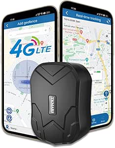 4G GPS Locator for Car without Subscription 20000mAh Battery 240 Days Standby GPS Tracker Magnetic Waterproof IP65 Tracker with Free App, Vibration Alarm, Geofencing, History asin的图片