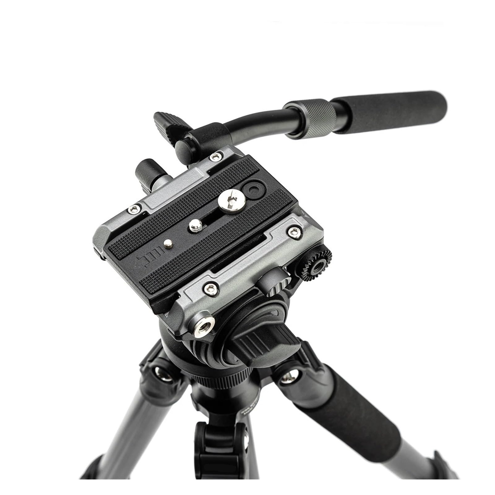 Testa for treppiede video drag fluid da 6 kg