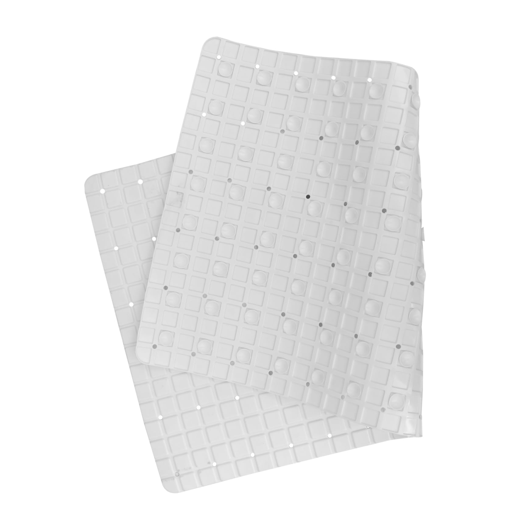 Ipetboom Tapis de Salle de Bain Antidérapant à Ventouse PVC Absorbant Lavable pour Salle de Bain Cuisine