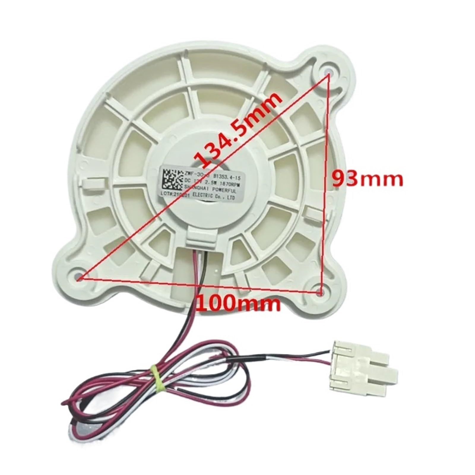Motor de ventilador de refrigerador, Compatible con Samsung,
